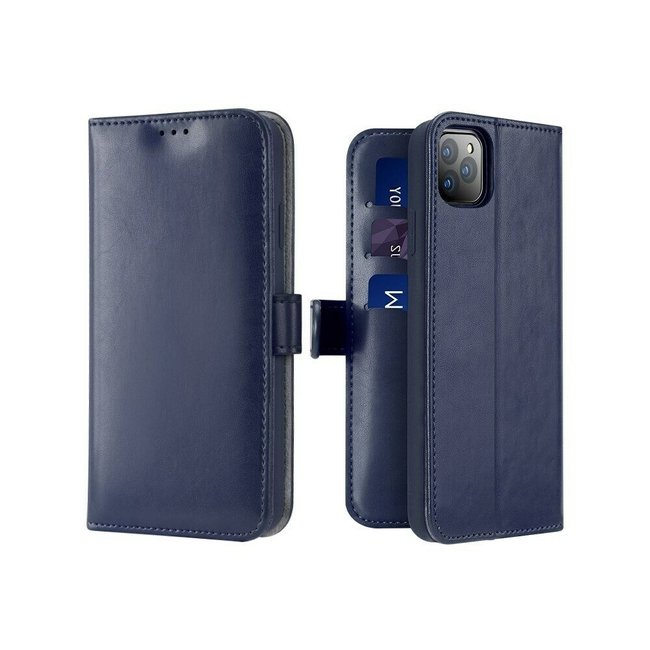 iPhone 11 Pro Max case - Dux Ducis Kado Wallet Case - Blue