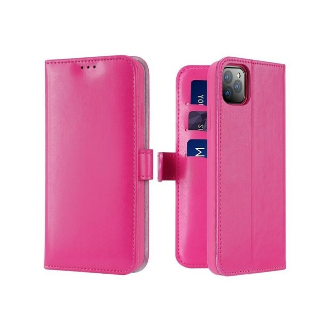 iPhone 11 Pro Max case - Dux Ducis Kado Wallet Case - Pink