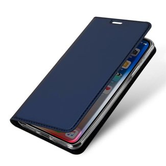 Dux Ducis iPhone XS Max case - Dux Ducis Skin Pro Book Case - Blue