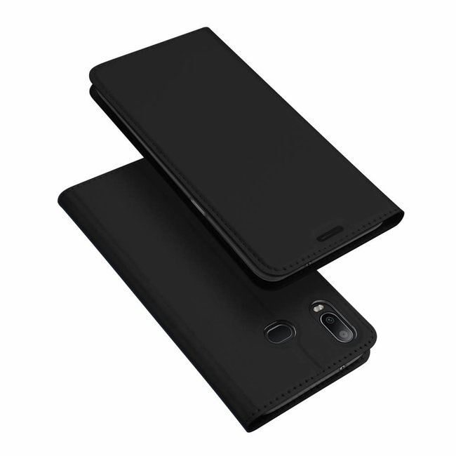 Samsung Galaxy A6s hoesje - Dux Ducis Skin Pro Book Case - Zwart