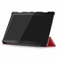 Lenovo Tab M10 Plus hoes  - Tri-Fold Book Case (TB-X606) - Rood