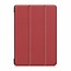 Lenovo Tab M10 Plus hoes  - Tri-Fold Book Case (TB-X606) - Donker Rood