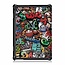 Lenovo Tab M10 Plus case  - Tri-Fold Book Case (TB-X606) - Graffiti