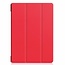 Lenovo Tab E10 hoes (TB-X104f) - Tri-Fold Book Case - Red