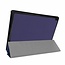 Lenovo Tab E10 hoes  (TB-X104f) - Tri-Fold Book Case - Dark Blue