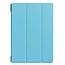 Lenovo Tab E10 hoes (TB-X104f) - Tri-Fold Book Case - Light Blue