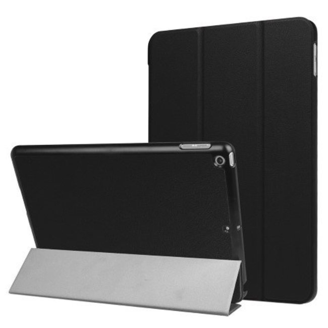 iPad 9.7 - Tri-Fold Book Case - Zwart
