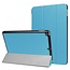 iPad 9.7 - Tri-Fold Book Case - Licht Blauw