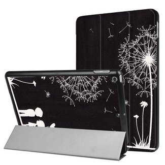 Cover2day iPad 9.7 - Tri-Fold Book Case - Paardenbloem