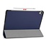 Apple iPad Pro 11 hoes -  Tri-Fold Book Case - Donker Blauw