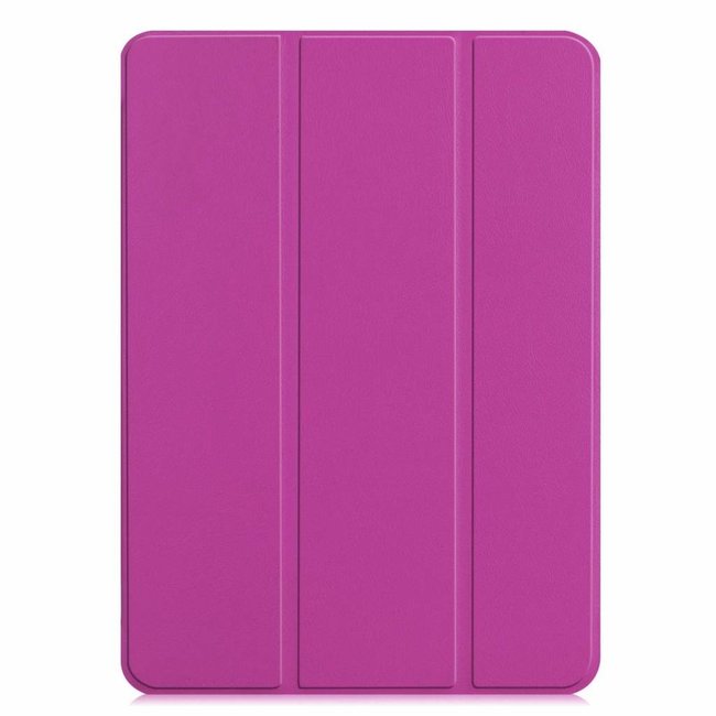 Apple iPad Pro 11 hoes -  Tri-Fold Book Case - Paars