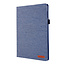 Lenovo Tab E10 hoes - Book Case met Soft TPU houder - Blauw