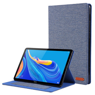 Cover2day Huawei Mediapad M6 8.4 inch hoes - Book Case met Soft TPU houder - Blauw