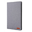 Huawei Mediapad M6 8.4 inch hoes - Book Case met Soft TPU houder - Grijs