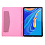Huawei Mediapad M6 8.4 inch hoes - Book Case met Soft TPU houder - Roze