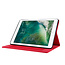 iPad 10.2 inch (2019) hoes - Book Case met Soft TPU houder - Rood
