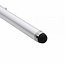 Stylus pen soft touch met clip Zilver