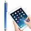 Stylus pen soft touch met clip Donker Blauw