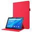 Lenovo Tab M10 hoes - Book Case met Soft TPU houder - Rood