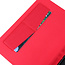 Lenovo Tab M10 hoes - Book Case met Soft TPU houder - Rood