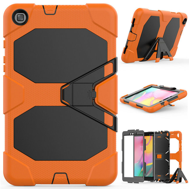 Samsung Galaxy Tab A 8.0 (2019) Hoes - Extreme Armor Case - Oranje