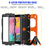 Samsung Galaxy Tab A 8.0 (2019) Hoes - Extreme Armor Case - Oranje