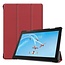 Lenovo Tab P10 (TB-X705) - Tri-fold Book Case - Donker Rood