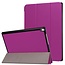 Lenovo Tab 4 10 - Tri-Fold Book Case Paars
