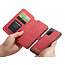 CaseMe - Samsung Galaxy S20 hoesje - Wallet Book Case met Ritssluiting - Rood
