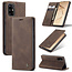 CaseMe - Samsung Galaxy S20 Plus hoesje - Wallet Book Case - Magneetsluiting - Donker Bruin