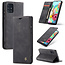 CaseMe - Samsung Galaxy A71 hoesje - Wallet Book Case - Magneetsluiting - Zwart