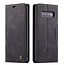 CaseMe - Samsung Galaxy S10 Plus hoesje - Wallet Book Case - Magneetsluiting - Zwart