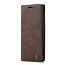CaseMe - Samsung Galaxy A30 hoesje - Wallet Book Case - Magneetsluiting - Donker Bruin