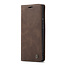 CaseMe - Samsung Galaxy A40 hoesje - Wallet Book Case - Magneetsluiting - Donker Bruin