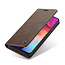 CaseMe - Samsung Galaxy A50 hoesje - Wallet Book Case - Magneetsluiting - Donker Bruin