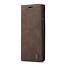 CaseMe - Samsung Galaxy A50 hoesje - Wallet Book Case - Magneetsluiting - Donker Bruin