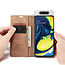 CaseMe - Samsung Galaxy A80 hoesje - Wallet Book Case - Magneetsluiting - Licht Bruin