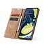 CaseMe - Samsung Galaxy A80 hoesje - Wallet Book Case - Magneetsluiting - Licht Bruin