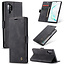 CaseMe - Samsung Galaxy Note 10 Plus hoesje - Wallet Book Case - Magneetsluiting - Zwart