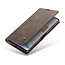 CaseMe - Samsung Galaxy Note 10 Lite hoesje - Wallet Book Case - Magneetsluiting - Donker Bruin