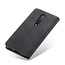 CaseMe - OnePlus 8 hoesje - Wallet Book Case - Magneetsluiting - Zwart
