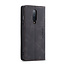 CaseMe - OnePlus 8 hoesje - Wallet Book Case - Magneetsluiting - Zwart