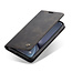 CaseMe - iPhone XR hoesje - Wallet Book Case - Magneetsluiting - Zwart