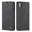 CaseMe - iPhone Xs Max hoesje - Wallet Book Case - Magneetsluiting - Zwart