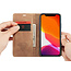 CaseMe - iPhone 11 hoesje - Wallet Book Case - Magneetsluiting - Licht Bruin