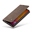 CaseMe - iPhone 11 Pro hoesje - Wallet Book Case - Magneetsluiting - Donker Bruin