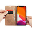 CaseMe - iPhone 11 Pro hoesje - Wallet Book Case - Magneetsluiting - Licht Bruin