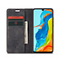 CaseMe - Huawei P30 Lite hoesje - Wallet Book Case - Magneetsluiting - Zwart