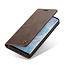 CaseMe - Huawei P30 Pro hoesje - Wallet Book Case - Magneetsluiting - Donker Bruin