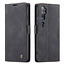 CaseMe CaseMe - Xiaomi Mi Note 10 (Pro) hoesje - Wallet Book Case - Magneetsluiting - Zwart